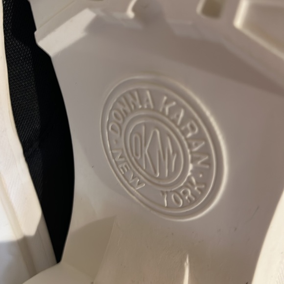 DKNY Fashion Heeled Glam Sneakers NWT - Picture 6 of 6